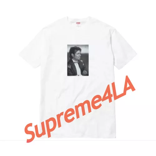 Supreme 17S S Michael Jackson Tee White Size M 1000 Authentic eBay