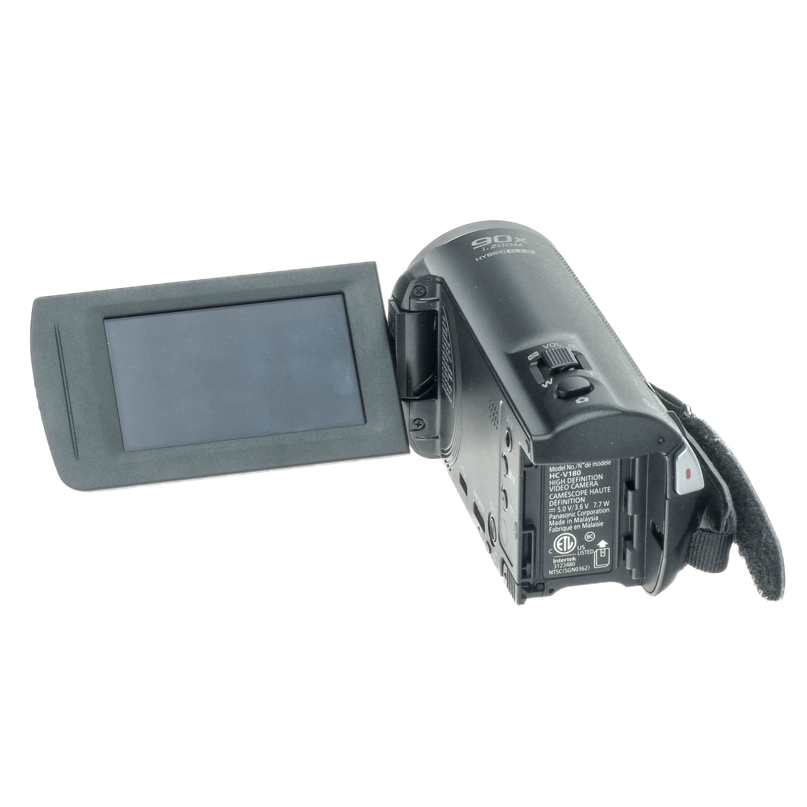 Panasonic HC-V180 SDXC High Definition Camcorder Black