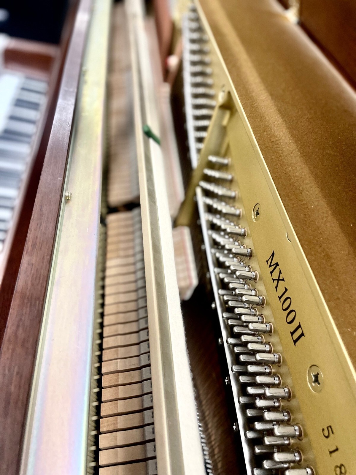 Yamaha MX100 Tall Upright Piano with Player System 50" Satin Walnut eBay