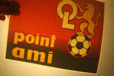 Autocollant OL - Sticker Olympique Lyonnais - Collection