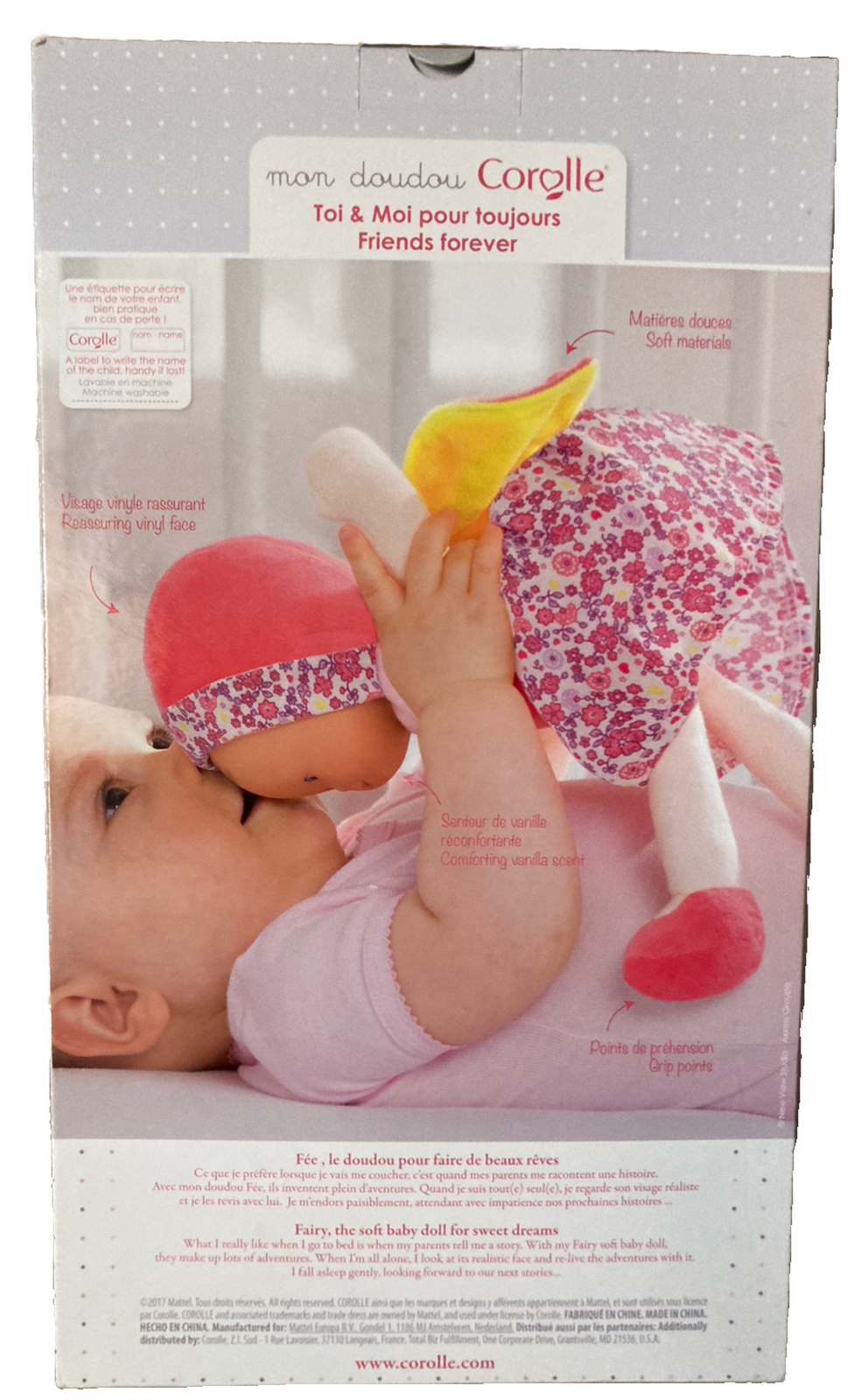 Corolle Mon Doudou 12&rdquo; Fee Fairy Baby Doll NEW  0+