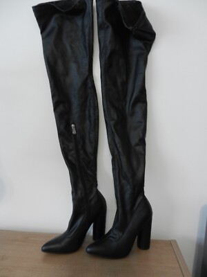 Cape Robbin Women's Over The Knee Cowboy Boots - Chunky 4" Heel Western Thigh High Boots