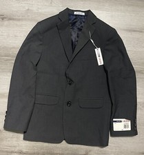 IZOD Boys Size 10 Charcoal Grey Suit Blazer NWT Regular Fit