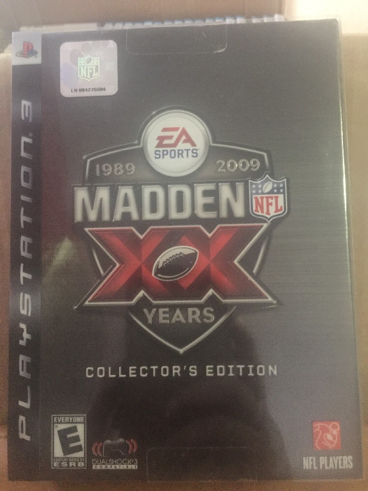 🏈New!!! Madden NFL 20th Anniversary Collector's Edition (PS3, 2008 ...