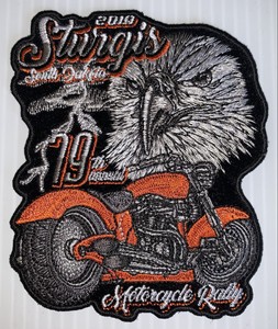 STURGIS 2019 Motorcycle Rally Biker Vest Jacket Patch | eBay