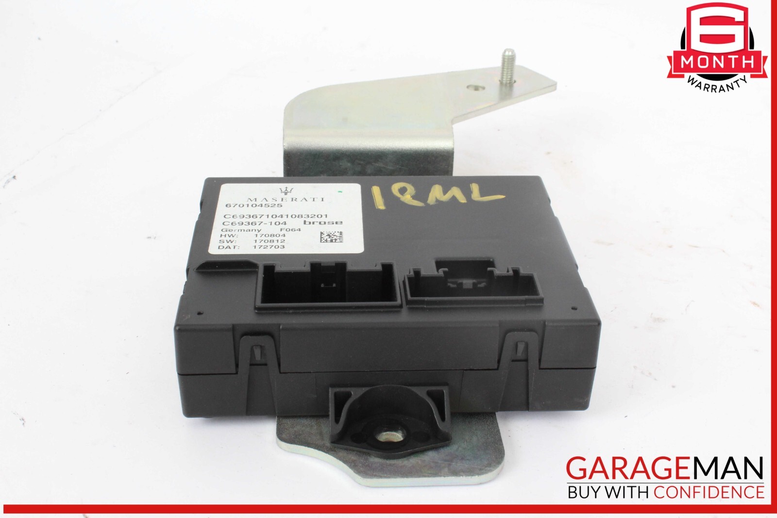 17-20 Maserati Levante M161 Trunk Lid Liftgate Tail Gate Control Module OEM