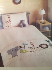 Zoo Animal Print Bedding Duvet Set Giraffe Elephant Lion Zebra Snake