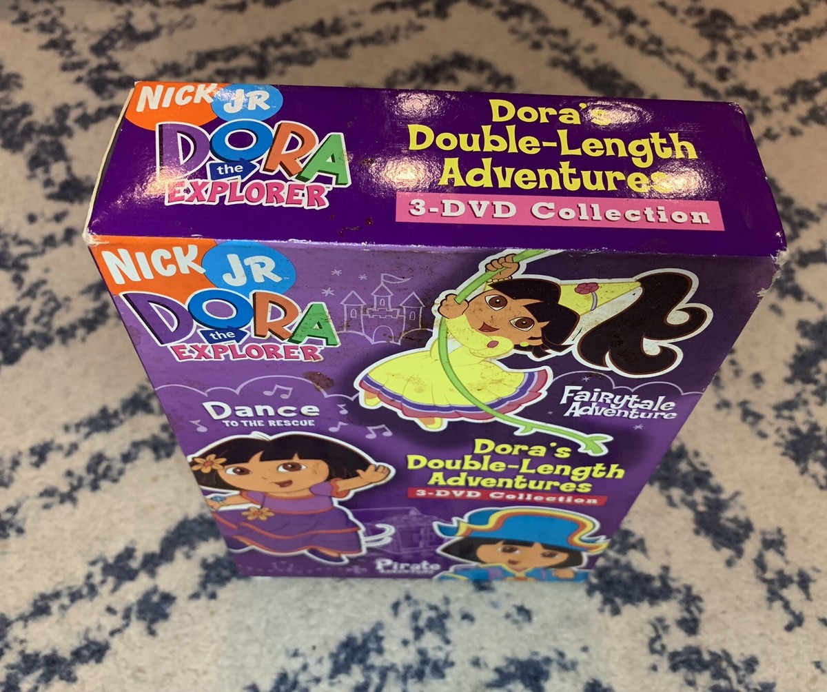Dora the Explorer - Doras Double Length Adventures (DVD, 2005, 3