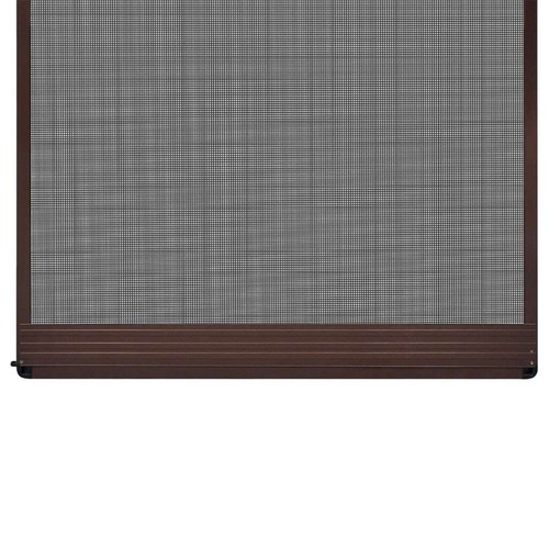 Brown Hinged Insect Screen for Doors 100 x 215 cm vidaXL - Picture 3 of 9