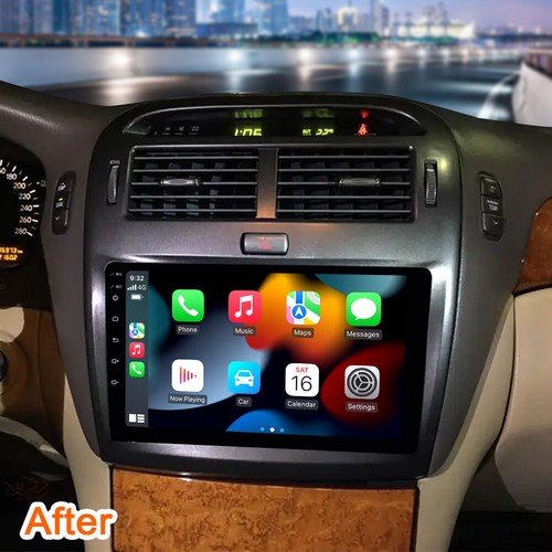 Car Media Player for LEXUS LS430 1999-2006 Wireless Carplay RDS GPS Navi SWC DSP - Picture 2 of 6