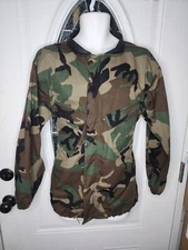 US Army Coat Light Weight Chest Size 48", Length 31" Woodland Camouflage Combat