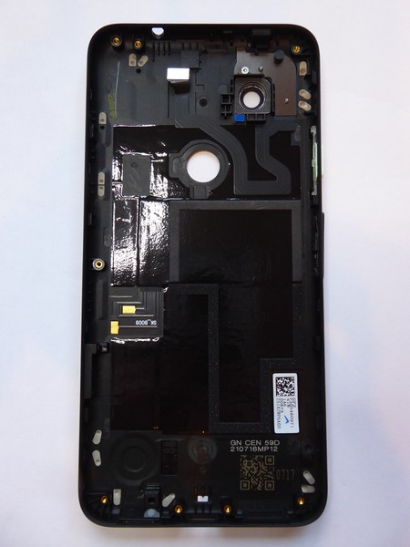 Google Pixel 4A Backcover Schwarz Akkudeckel Deckel G949-00010-01 (Int#1423)-image