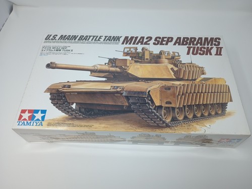 TAMIYA 1/35 No.326 U.S. MAIN BATTLE TANK M1A2 SEP ABRAMS TUSK II kit