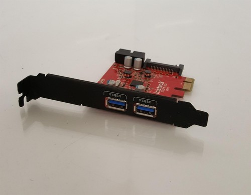 Inateck Dual Port USB 3.0 PCIe Card Expander Expansion KTU3FR-2021 - Photo 2/4