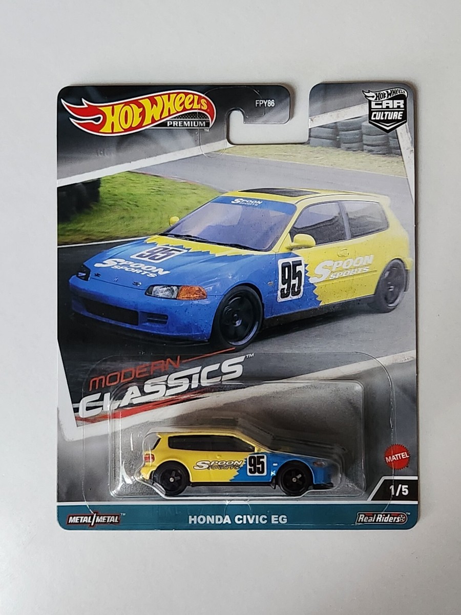 NEW 2023 Hot Wheels SPOON Honda Civic EG Hatchback Modern