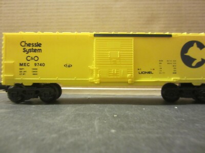  Lionel 9740 MEC C&O Chesapeake & Ohio Single Door Box Car 9740 Chessie cat #2