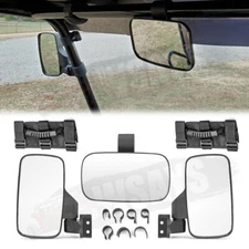 UTV Rear-View Center Side Mirrors Sets For CFMOTO ZFORCE 500 600 800 950 1000