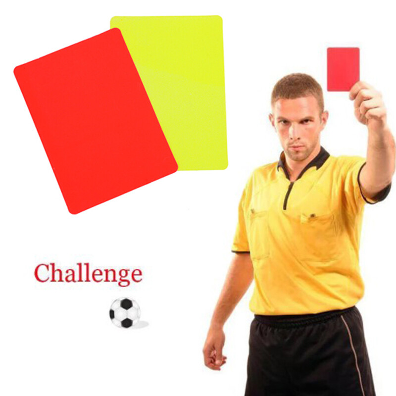Football Red And Yellow Cards Record Soccer Games Referee Tool For Soccer Ma_NG | eBay Australia