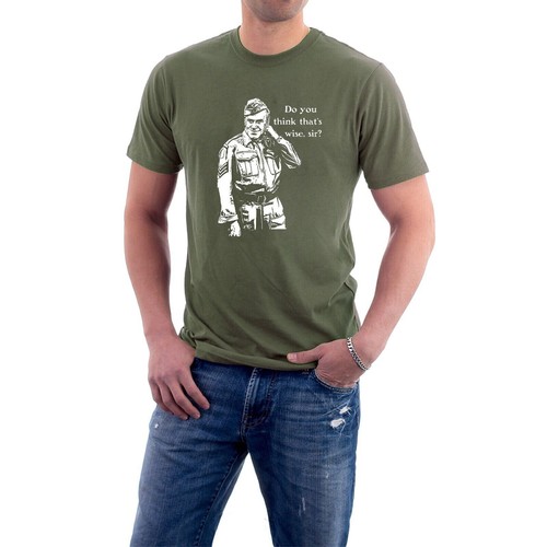 Dad's Army T-shirt Sergeant Wilson / Uncle Arthur / Wise, Sir? Sillytees - Picture 17 of 17