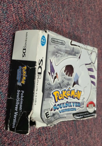 Pokemon SoulSilver Version Pokewalker Big Box Nintendo DS (Authentic!) Complete! - Picture 6 of 19