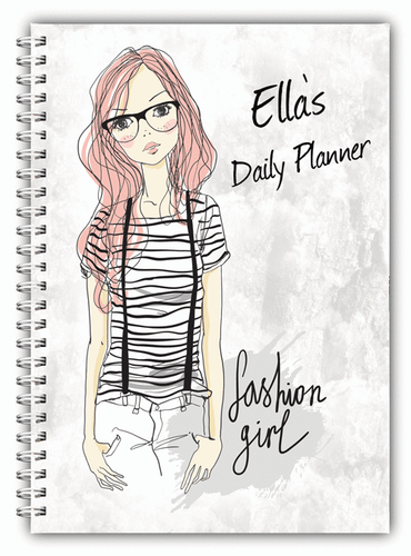 PERSONALISED DAILY PLANNER/ ORGANISER/ A5 WIRE BOUND TO DO LIST DIARY - Picture 21 of 22