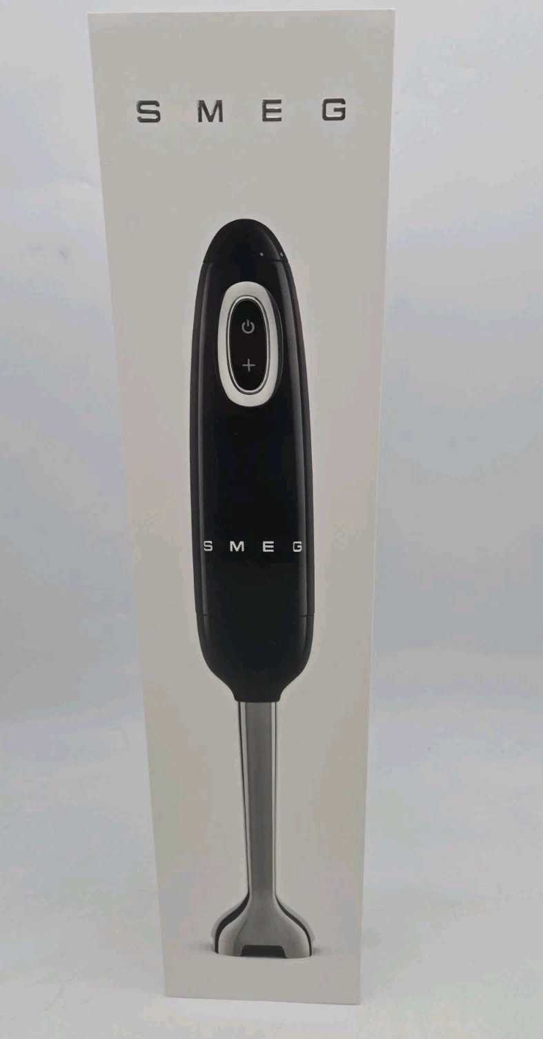 SMEG 50's Retro Hand-Held Immersion Blender, HBF01BLUS 120V 60Hz 350W, Black
Opens in a new window o