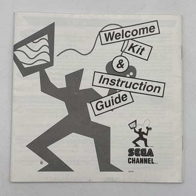 Sega Channel Instruction Guide Scientific Atlanta 1994 MANUAL ONLY