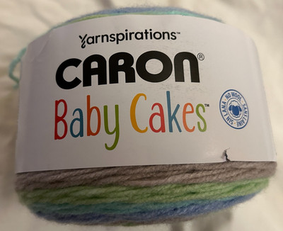 8.5 ounce Yarnspirations Caron Baby Cakes ''Pool Party''  #294969 1 skein
