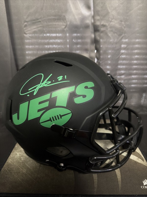 Full Size Riddell New York Jets Ladainian Tomlinson Replica Helmet Beckett