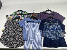 Lot of 6 Bundle Pajama Tops and Shorts Mixed Brands, Styles, Sizes, Colors NWT