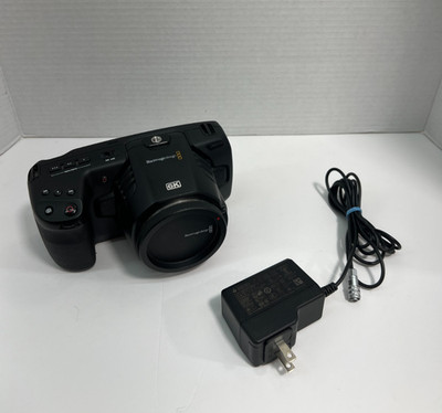 Blackmagic Design Pocket Cinema Camera 6k EF Mount & Power Adapter
