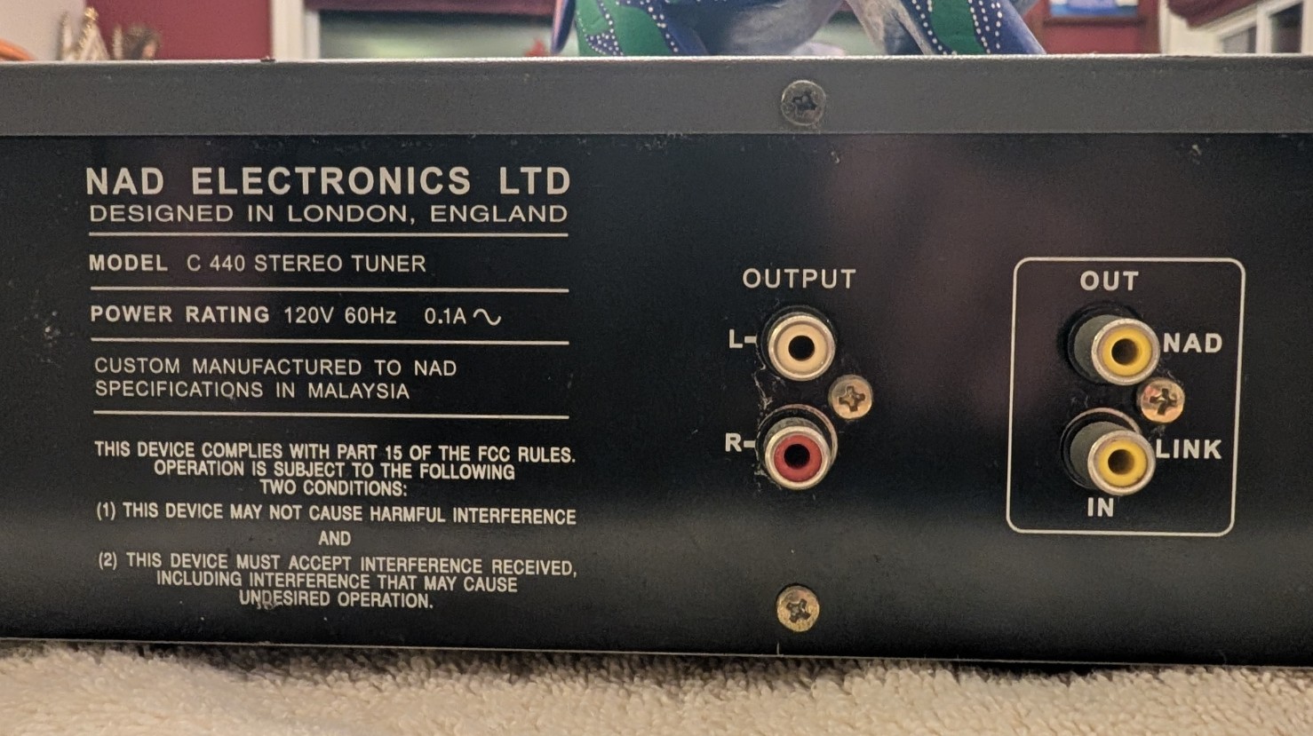 NAD C440 AM/FM Tuner