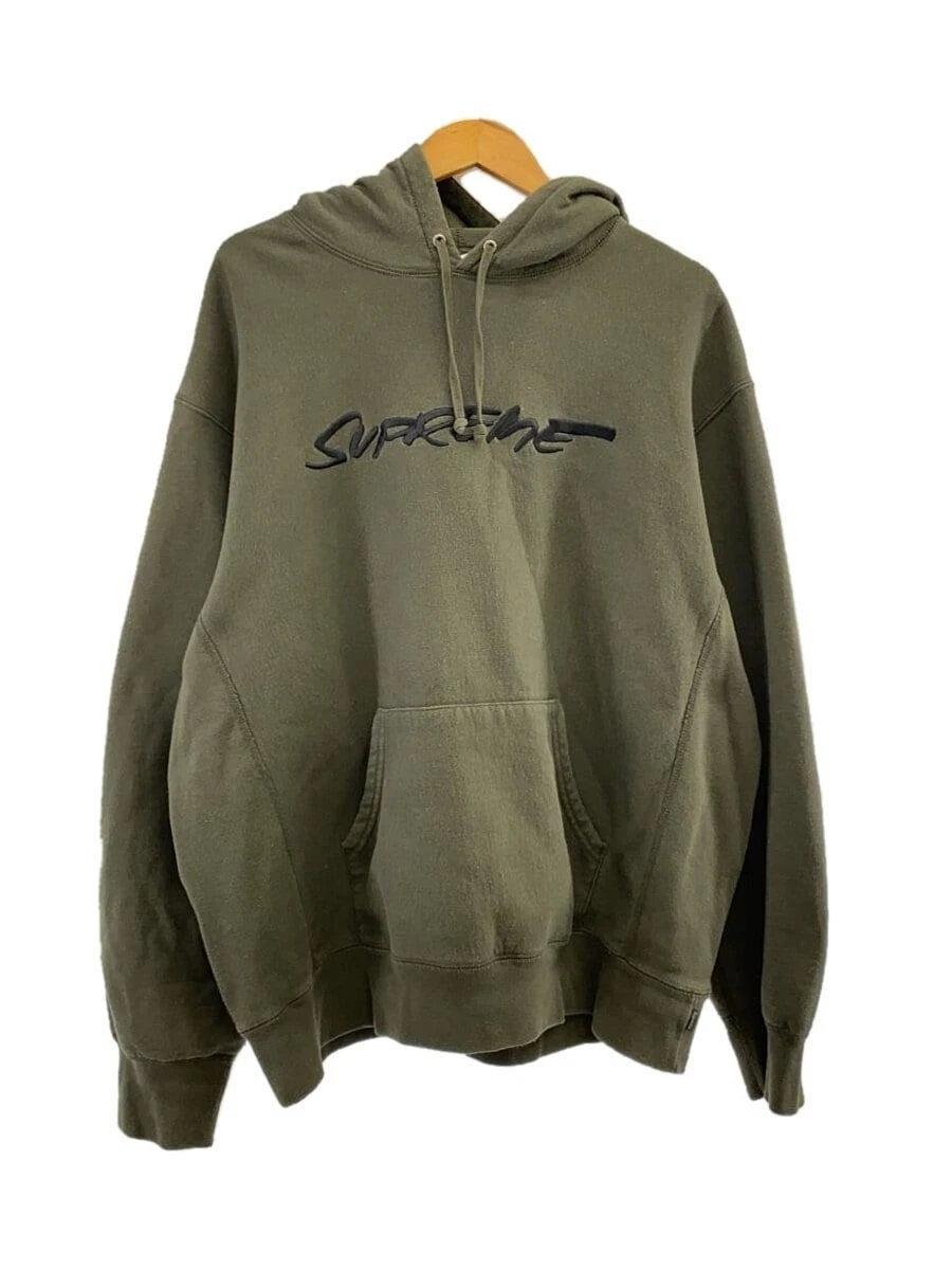Sweat à capuche Supreme kaki L occasion
