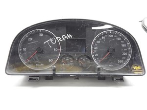 Volkswagen TOURAN 2003-2006 Tacho Tachometer Kombiinstrument 1T0920860G