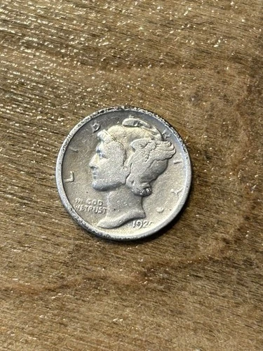 1920 Mercury Dime VG
