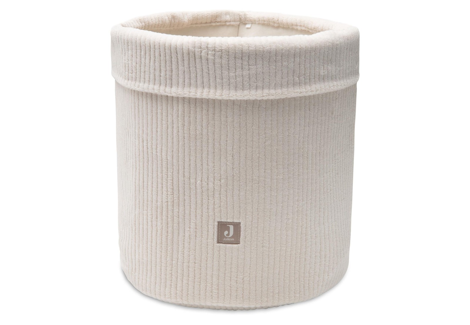 Panier de rangement Cloudy Rib oatmeal pour table à langer bébé