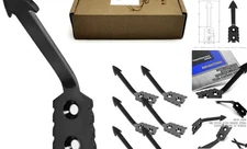 European Deer Skull Mount Hanger, Euro Medium - 3.19" L Classic Arrow - 6 Pcs