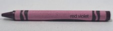 Crayola Crayon Red Violet Vintage Retired Color Unused New Made In USA
