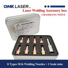 CQWY M16 Laser Welding Nozzle Kit Nozzles Box-packed AS-12 BS-12 For SUP23T/20T