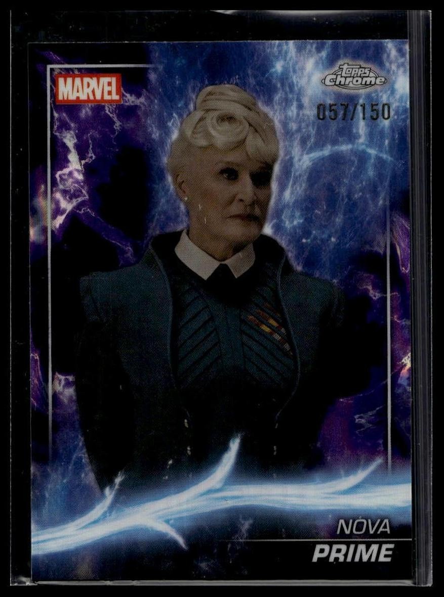 2025 Topps Chrome Marvel Studios #51 Nova Prime /150