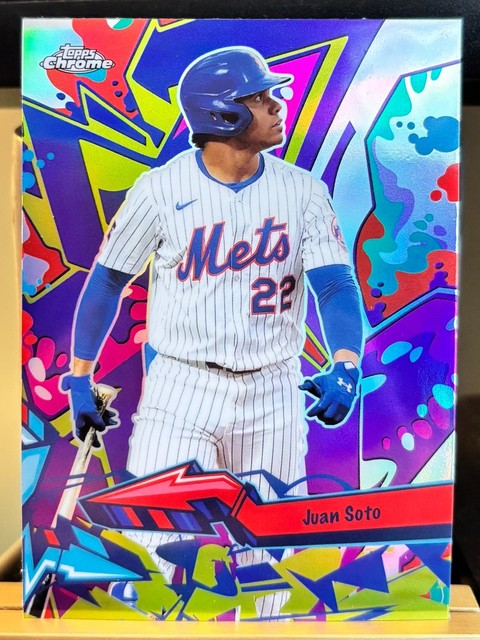 Juan Soto - Mets: 2026 Topps Chrome - Wild Style #WST-3
