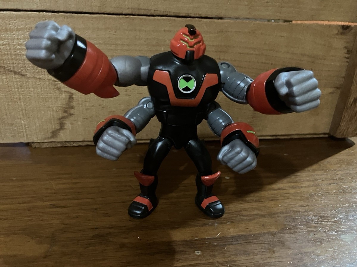 5” Ben 10 Omni-Kix Armor Four Arms Figure | eBay