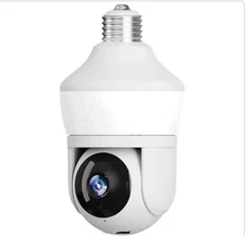 2.4G/5G Wifi Outdoor Light Bulb Security Camera Home Night Vision Wireless 1080P