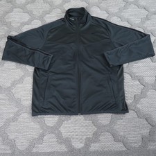 Nike Epic Training Track Jacket Mens Large Dark Grey Running Performance Warm Up