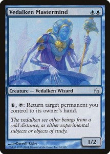 Vedalken Mastermind #40 Fifth Dawn MTG Uncommon