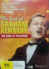 Best Of Graham Kennedy - The King Of Australian Television region 4 DVD (comedy)