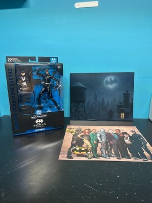 DC McFarlane Catwoman Theatrical Edition Batman Returns 7'' Figure w/ FREE POSTER