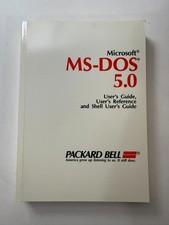 Microsoft MS-DOS 5.0 Users Guide Users Refere...