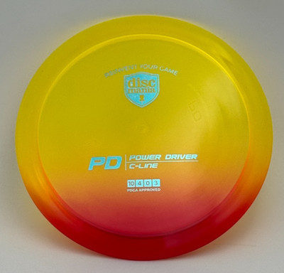 Discmania PD 174 dyed disc golf driver Madhatter gradient fade half 50 simon dye