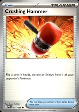 Crushing Hammer 071/088 Common Perfect Order Pokemon Near Mint